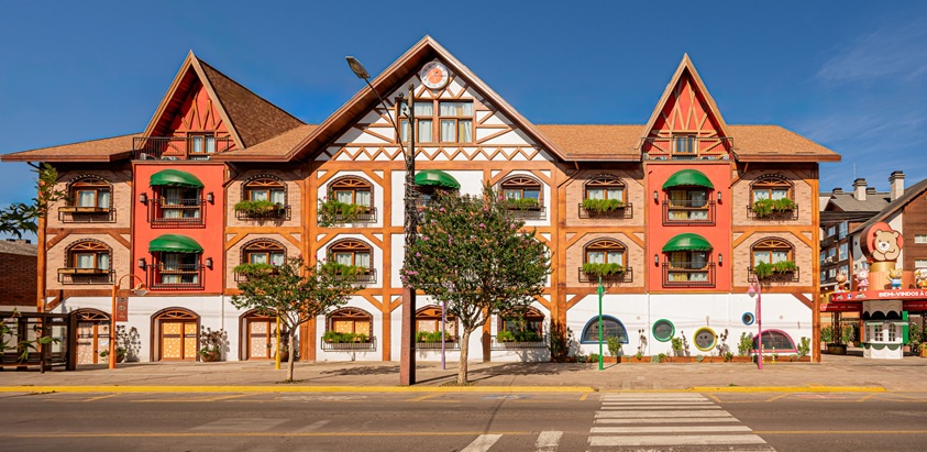 Mundo Criamigos entra no ranking de melhores hotéis para famílias do mundo 1 Criamigos Fachada - Acontece Gramado