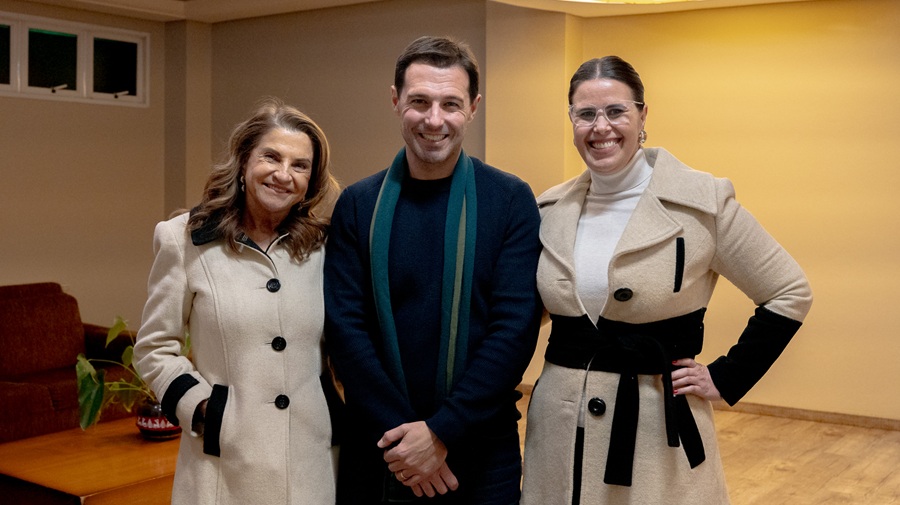 Laghetto Hotéis assume como rede oficial do Connection Terroirs do Brasil 2026 em Gramado 1 Marta Rossi Eduardo Zorzanello e Cris Mors Laghetto Divulgacao - Acontece Gramado