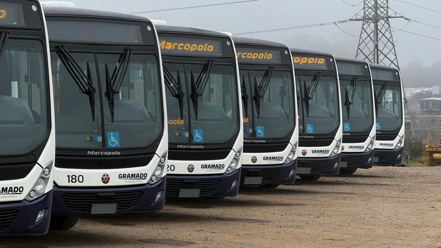 Gramado terá novo sistema de transporte público com redução de tarifa a partir de agosto 1 Nova frota Gramado - Acontece Gramado