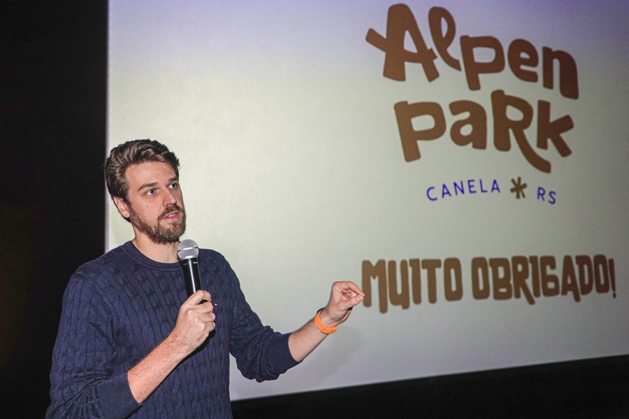 Alpen Park reposiciona marca e anuncia segundo trenó inédito no mundo 1 Renato Fensterseifer Junior CEO do Alpen Park Creditos Cleiton Thiele - Acontece Gramado