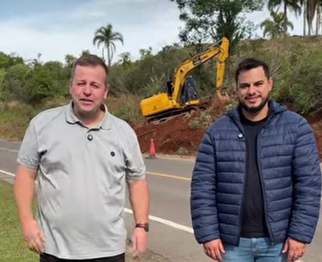 Começam as obras de recuperação e contenção em seis pontos críticos da ERS-373 em Gramado 2 obras - Acontece Gramado