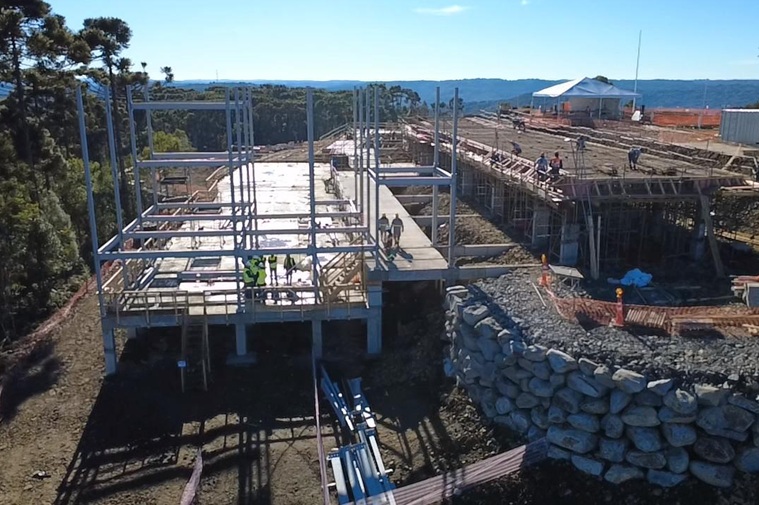 Sirena Gramado avança em cronograma de obra com investimento superior a R$ 1 bilhão 1 Obra Sirena Gramado Foto Divulgacao 1 - Acontece Gramado