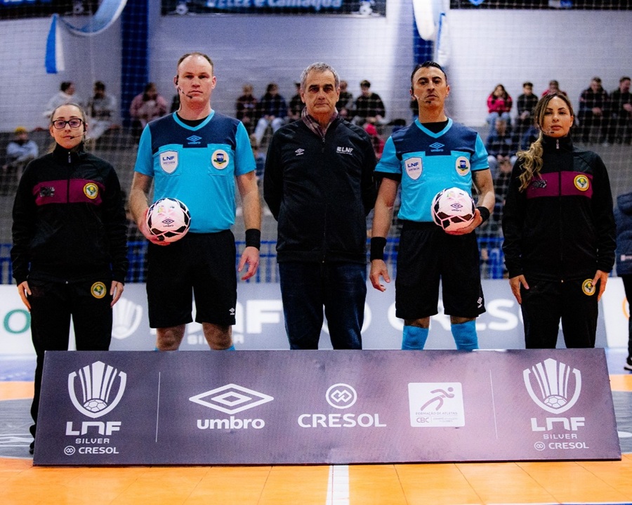 Árbitro gramadense estreia na liga nacional de futsal 1 arbitro gramadense Tales Wazlawick 1 - Acontece Gramado