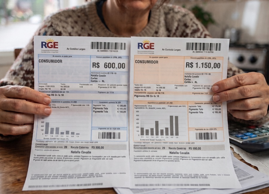 Consumidores de Gramado e Canela denunciam aumentos de até 255% na conta de luz 1 conta de luz1 - Acontece Gramado