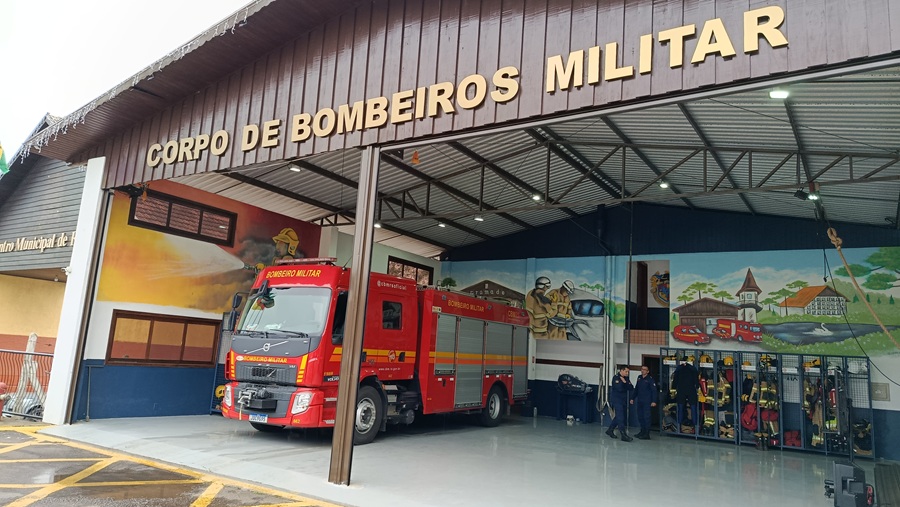 Corpo de Bombeiros de Gramado entrega reforço estrutural da garagem com apoio do MOCOVI 1 Corpo de Bombeiros Militar Foto de Cleiton Thiele 1 - Acontece Gramado