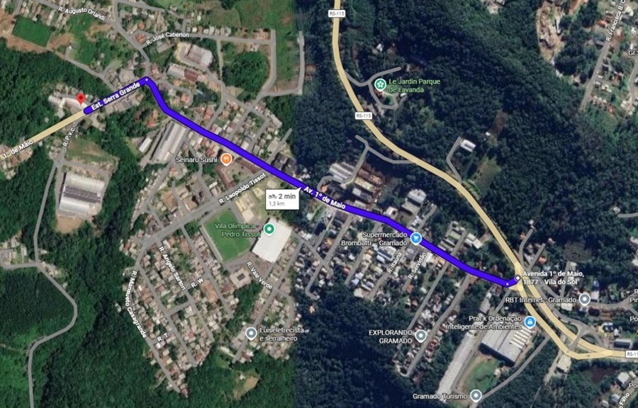 Trecho da ERS-373 terá bloqueio total para obras nesta terça-feira em Gramado 1 ERS 373 - Acontece Gramado