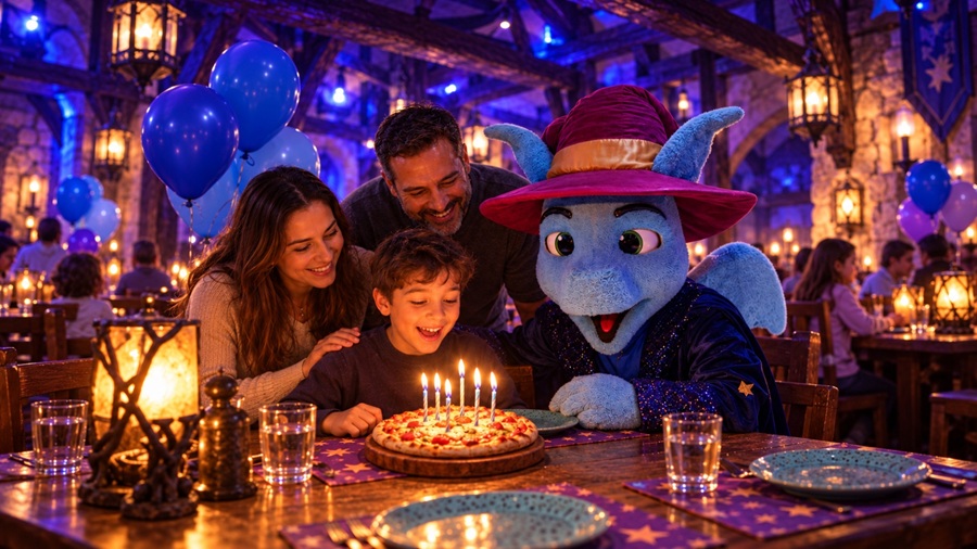 Hector Studios comemora sete anos em Gramado com programação especial e sobremesas inéditas 1 Hector o Mago Dragao cria novas experiencias na comemoracao de 7 anos de aniversario - Acontece Gramado