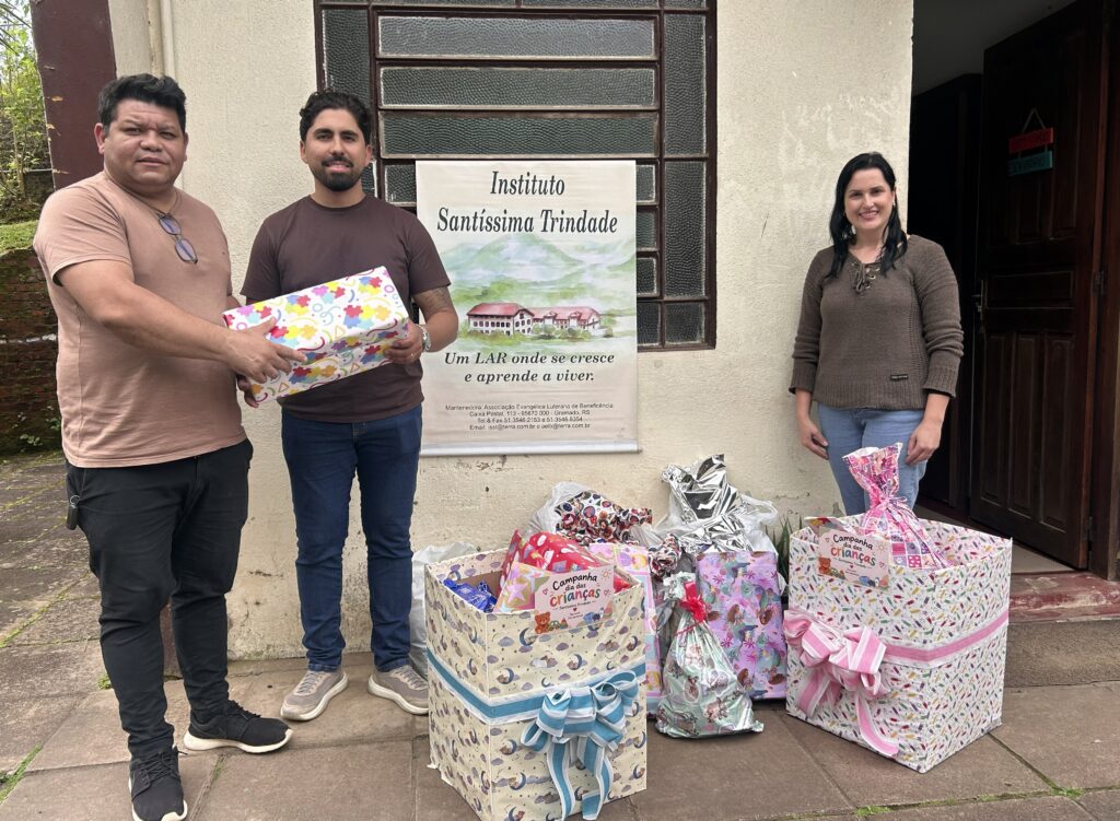 Naro entrega doações ao Instituto Santíssima Trindade em campanha pelo Dia das Crianças 1 Naro doacoes - Acontece Gramado